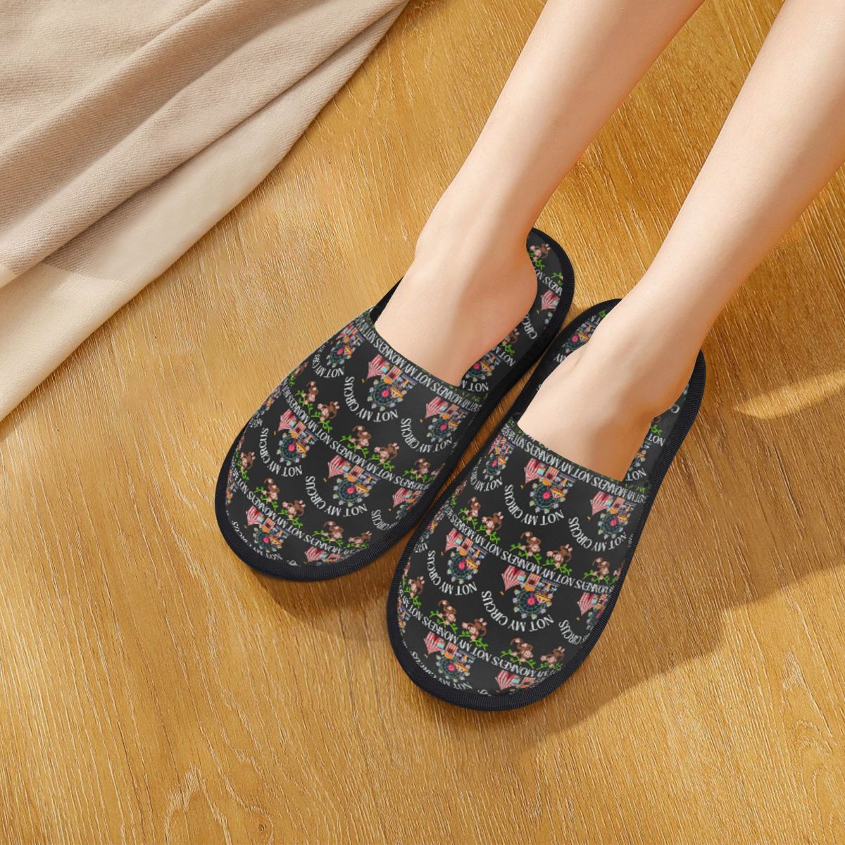 Women Shoes Quote - Pantuflas Personalizadas con Frases de 