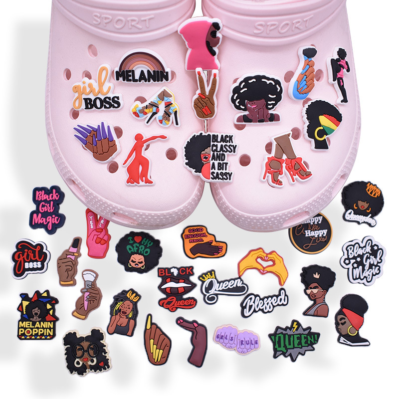 Women Shoes Quote - 1/36 Piezas Dijes de PVC para