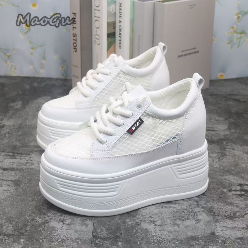 Wedge Heeled Sneaker - Tenis De Mujer, Zapatillas Deportivas de