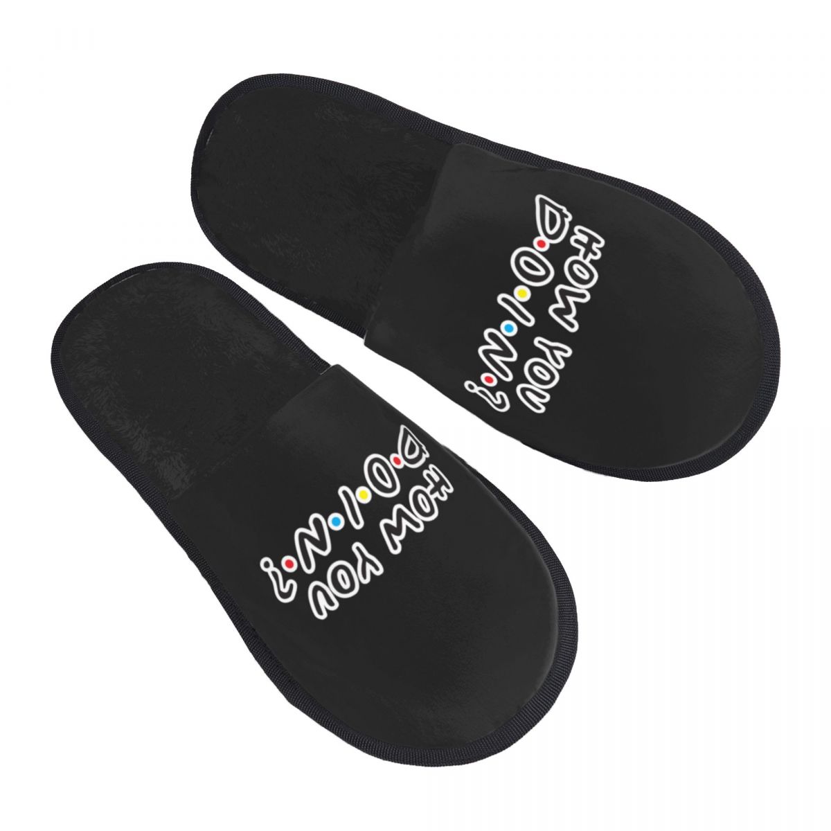 Women Shoes Quote - Zapatillas de casa con estampado personalizado
