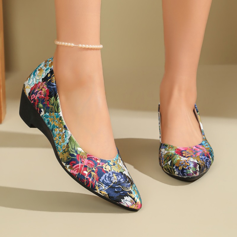 Women Shoes Xxl - Zapatos de tacón de cuña con
