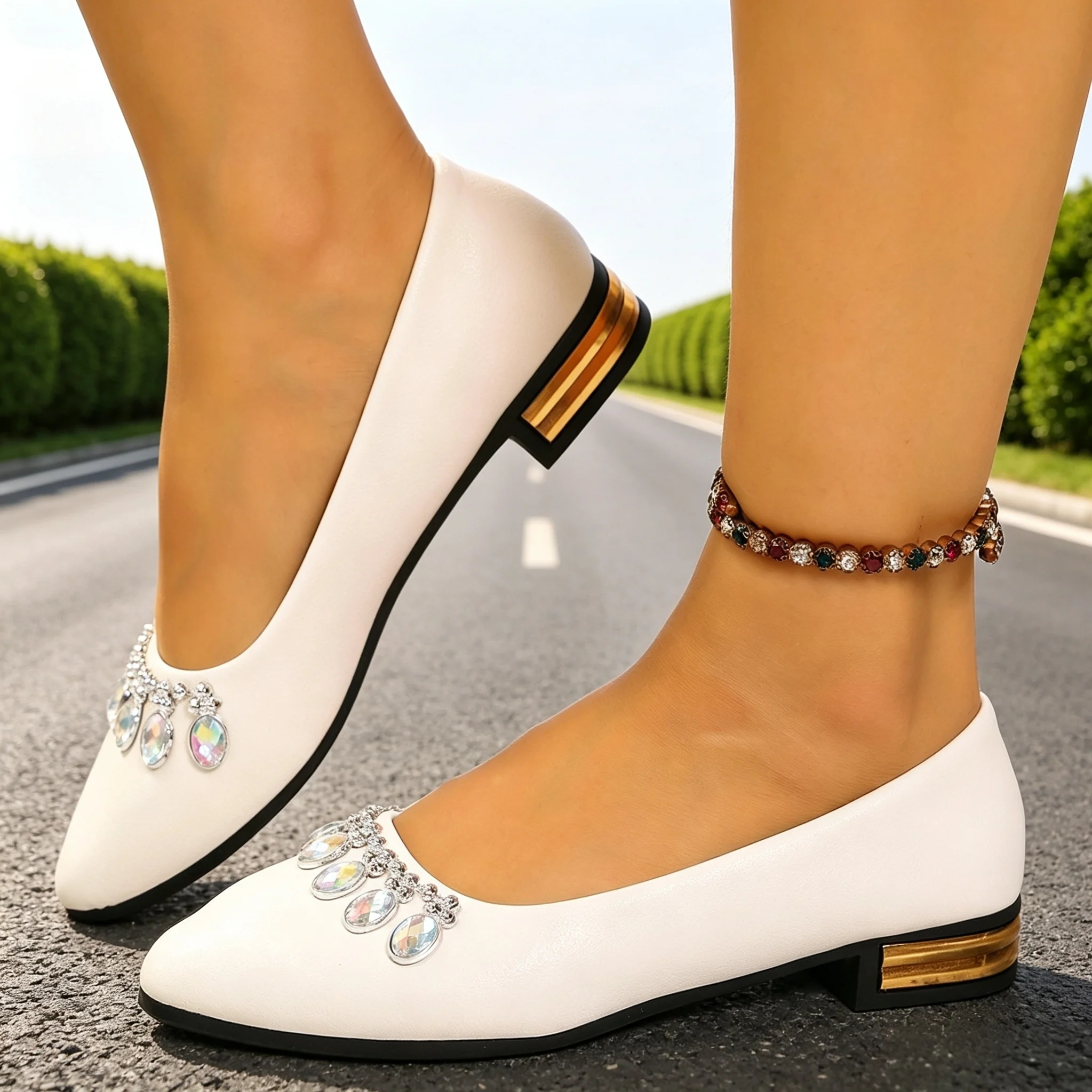 Women Shoes Sale - Zapatos Planos de Mujer con Punta