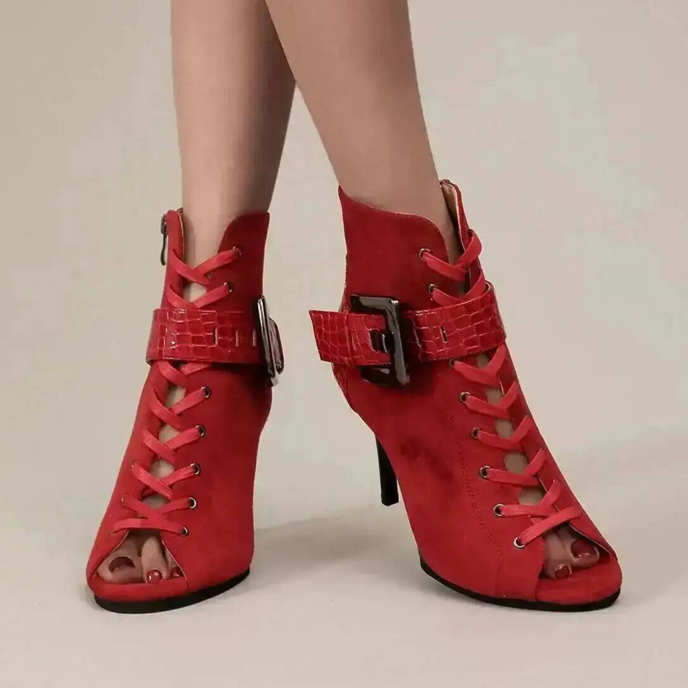 Women'S Shoes Crocs - Botines de tacón alto stiletto con