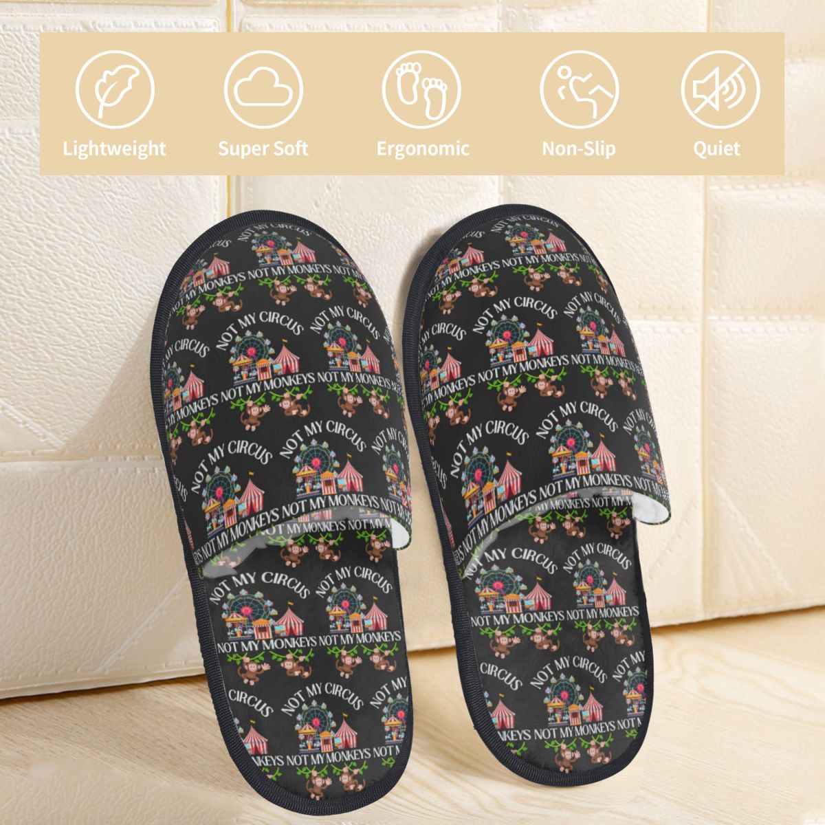 Pantuflas Personalizadas con F - Women Shoes Quote reseña y precio