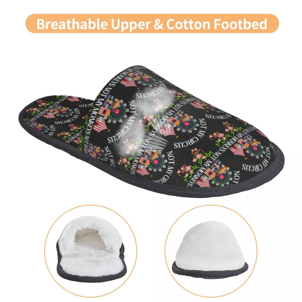 Pantuflas Personalizadas con F - Women Shoes Quote reseña y precio