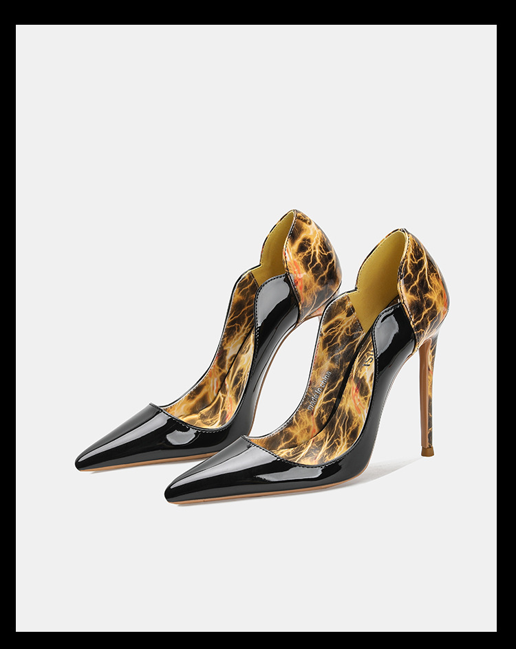Zapatos de Tacón Alto Tipo Sti - Court Heel Pointed reseña y precio