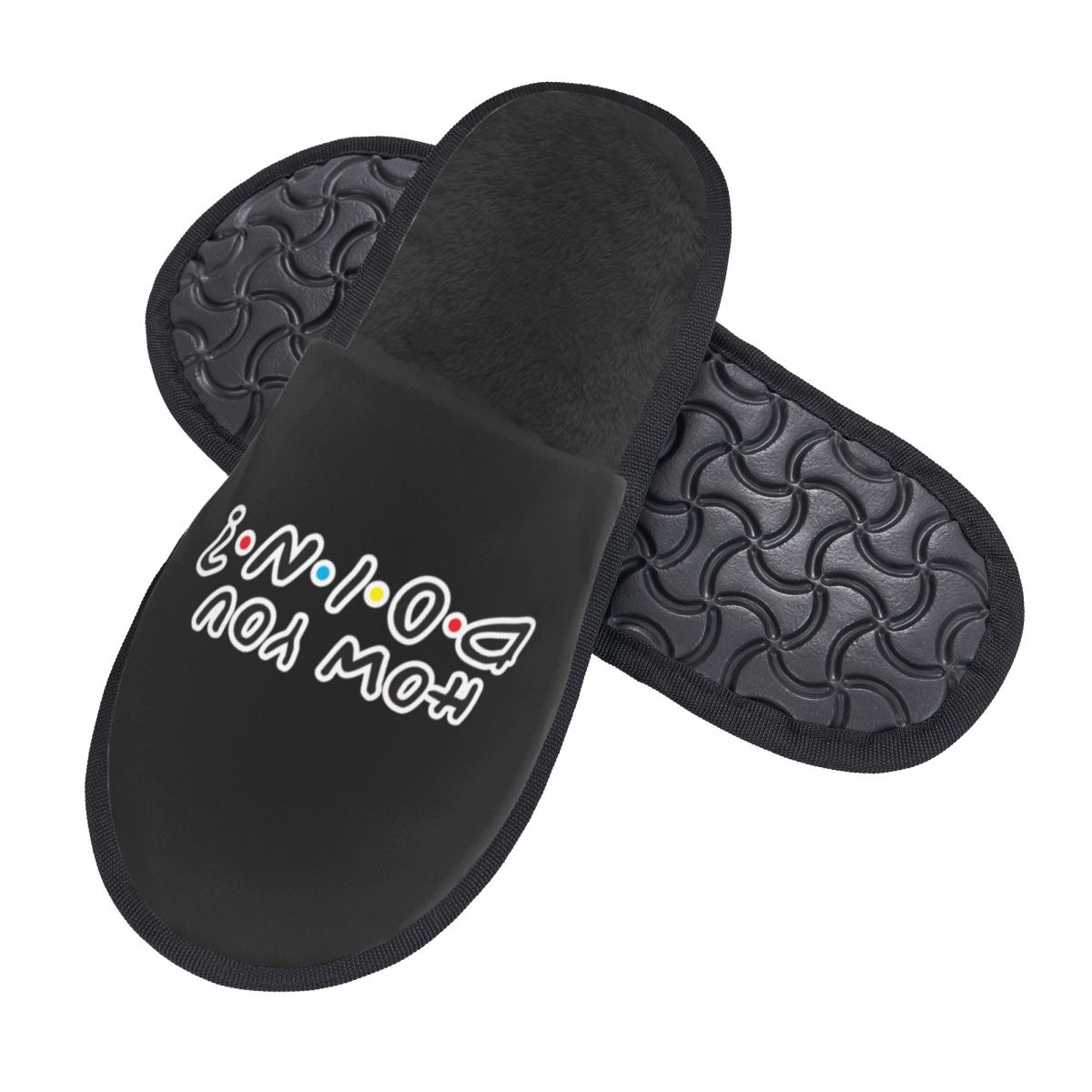 Zapatillas de casa con estampa - Women Shoes Quote reseña y precio