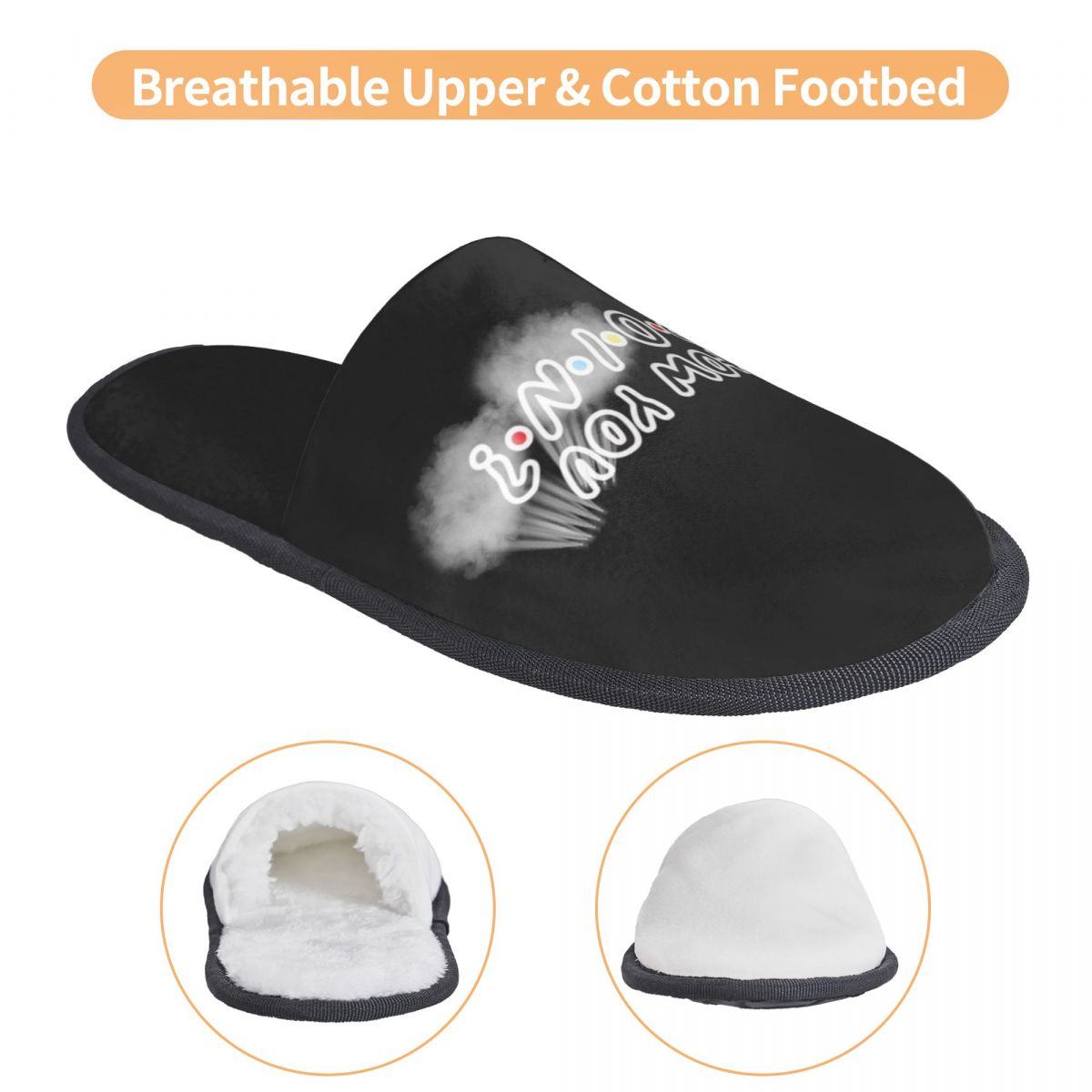 Zapatillas de casa con estampa - Women Shoes Quote reseña y precio