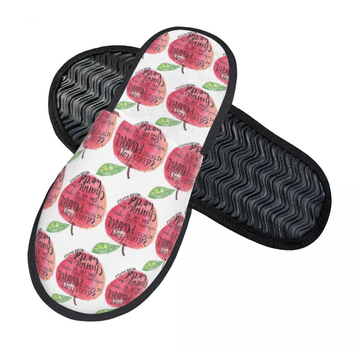 Pantuflas Personalizadas con F - Women Shoes Quote reseña y precio