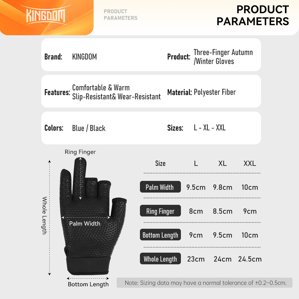 Kingdom-guantes de pesca cálid - Women Shoes Xxl reseña y precio