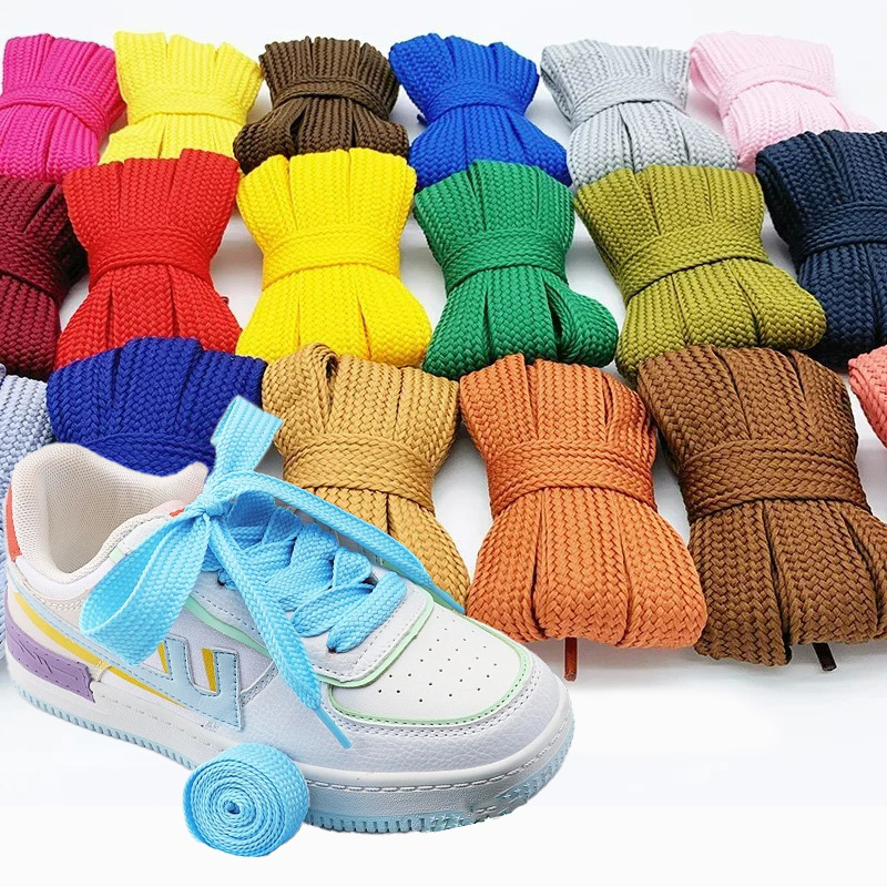 1 par de cordones planos de cu - Women'S Shoes Extra Wide reseña y precio