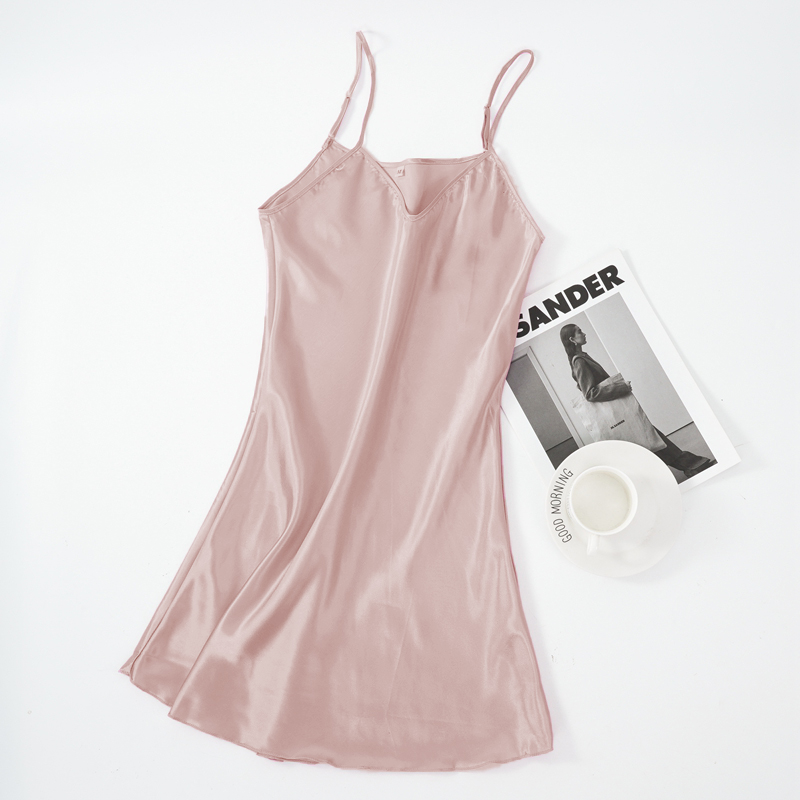 Camisón de satén para mujer, c - Women Shoes Xxl reseña y precio