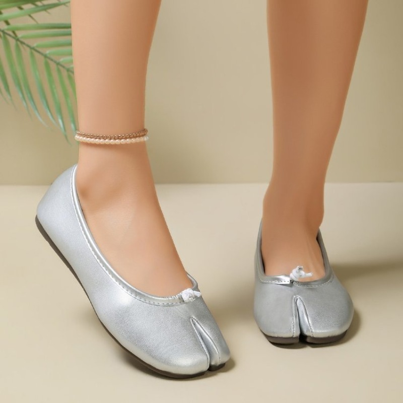 Zapatos planos de ballet con p - Women Shoes For Walking reseña y precio
