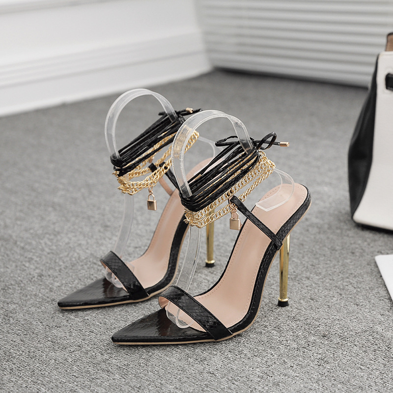 Purcoral 2026 Sandalias de Tac - Gold Chain Sandal reseña y precio