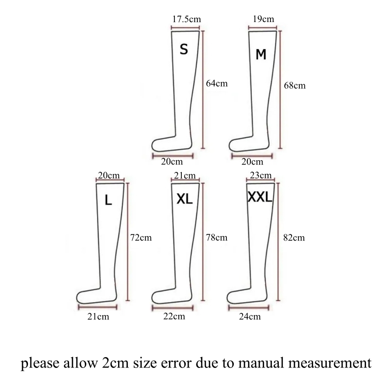 Medias altas hasta el muslo de - Women Shoes Xxl reseña y precio