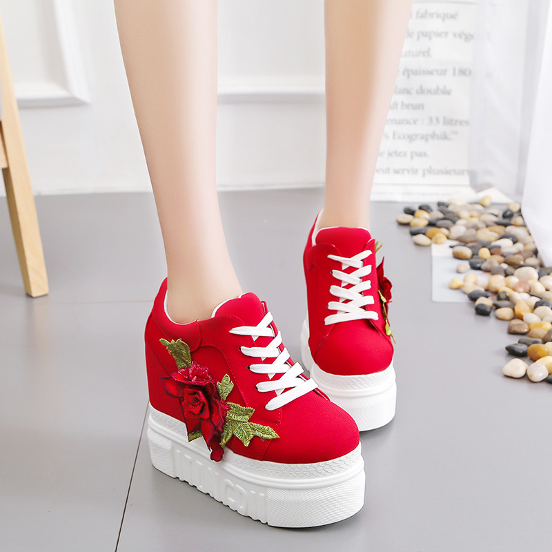 Zapatillas Deportivas para Muj - Wedge Heeled Sneaker reseña y precio
