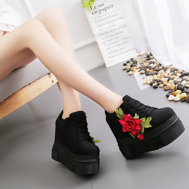 Zapatillas Deportivas para Muj - Wedge Heeled Sneaker reseña y precio