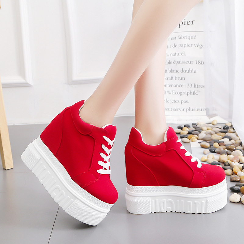 Zapatillas Deportivas para Muj - Wedge Heeled Sneaker reseña y precio