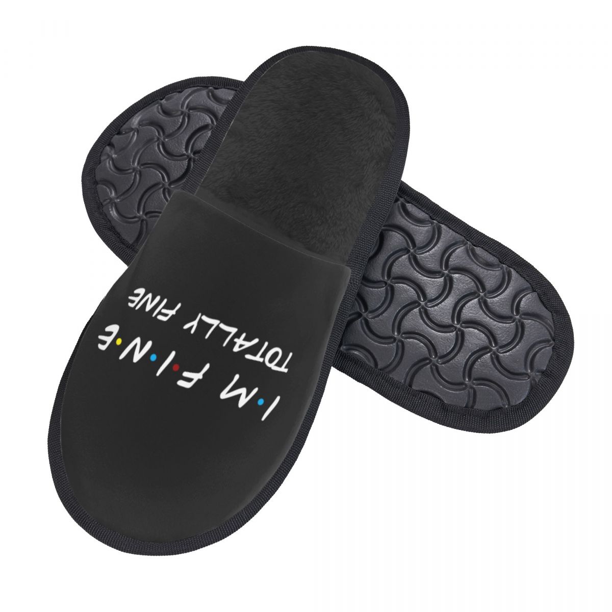 Zapatillas de casa con estampa - Women Shoes Quote reseña y precio