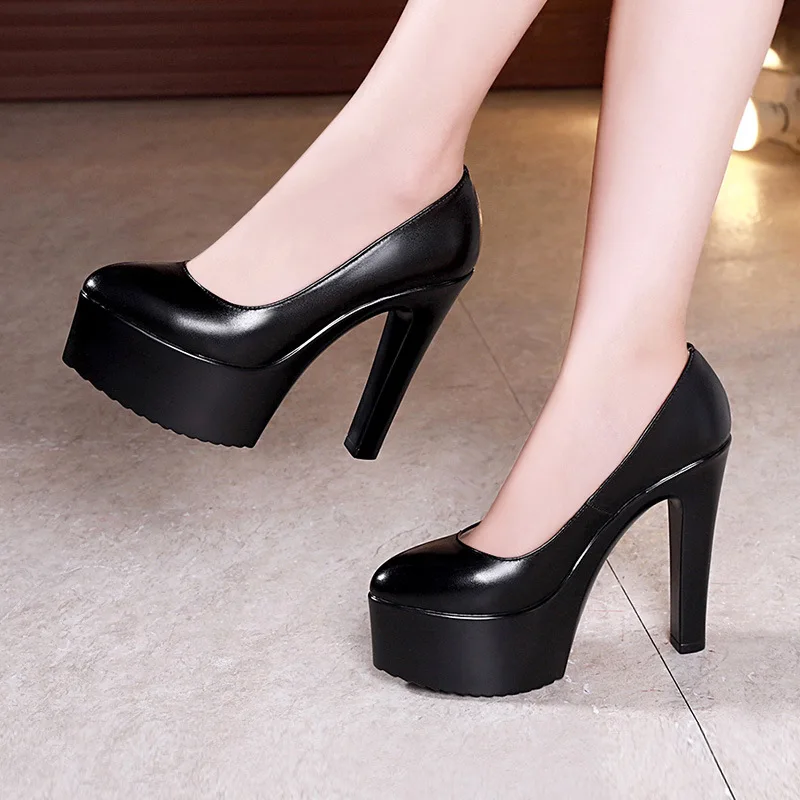 11cm 13cm tamaño pequeño 32-43 - Court Heel Pointed reseña y precio