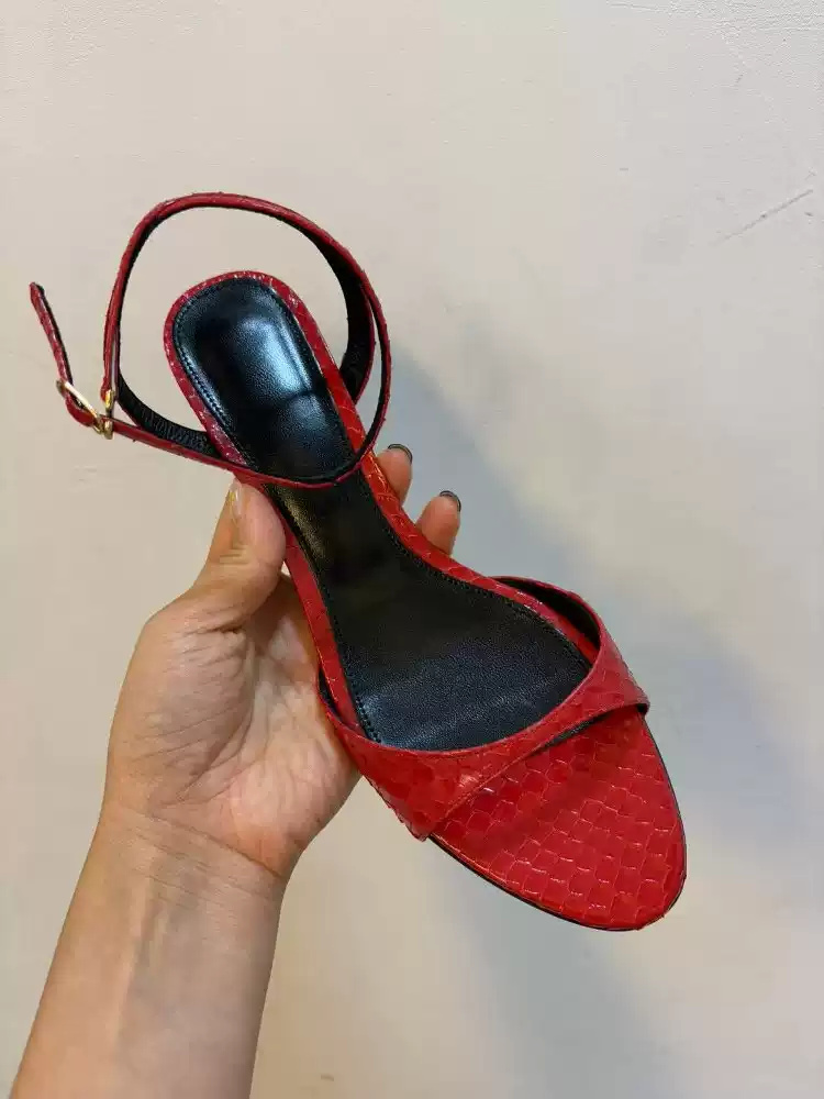 Sandalias de tacón bajo con pu - Women'S Shoes Crocs reseña y precio